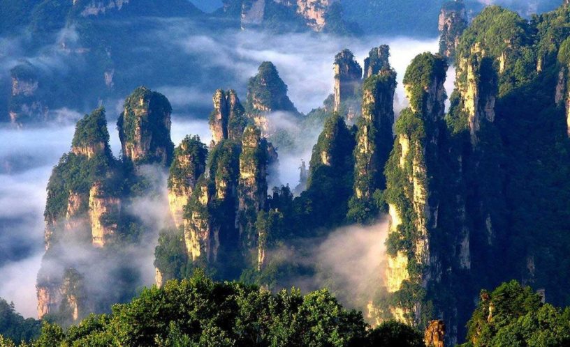 zhangjiajie parc national - source actugeologique