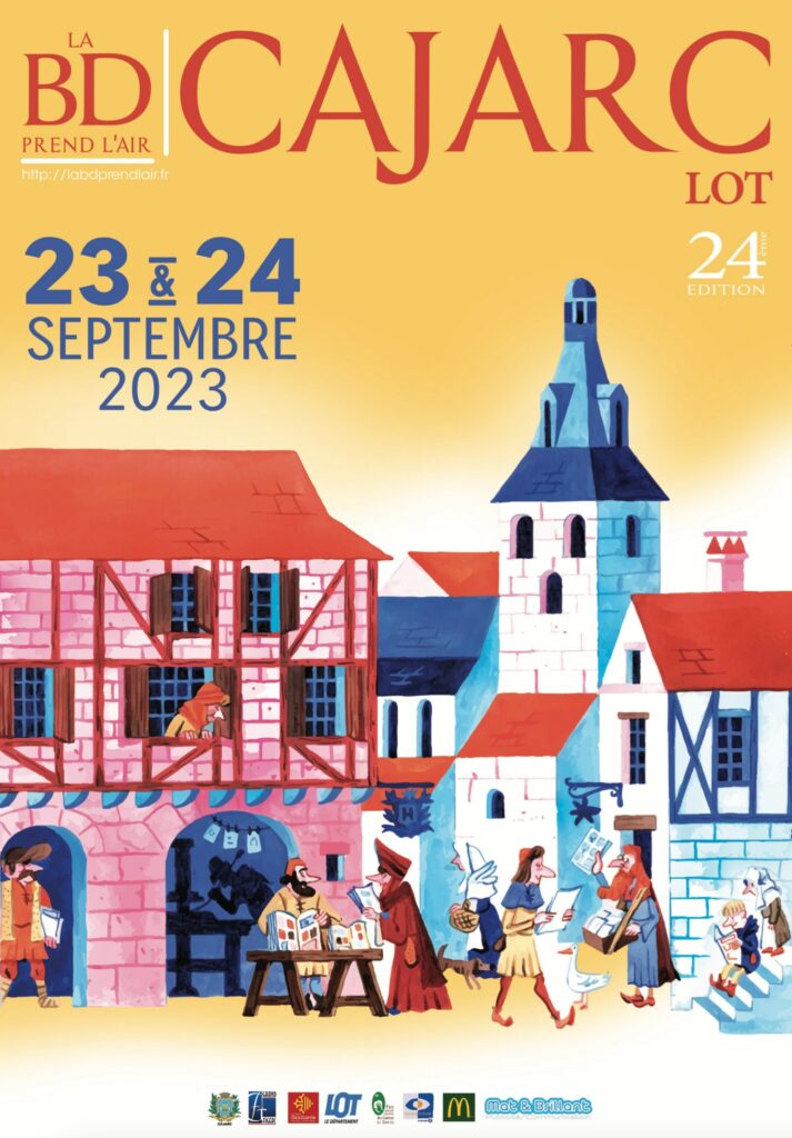 festival de BD de cajarc, les 23 et 24 septembre 2023